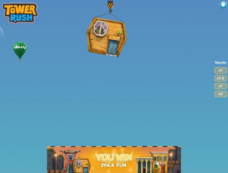 Tower Rush strategia e vincita - moltiplicatore elevato